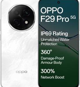 OPPO F29 Pro 5G (Marble White, 256 GB)  (12 GB RAM