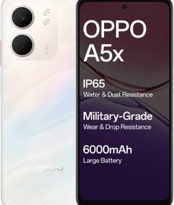 OPPO A5x 5G (Laser White, 128 GB)  (4 GB RAM)